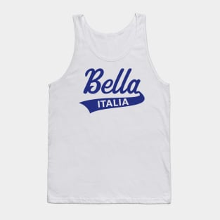 Bella Italia (Italian / I Love Italy / Blue) Tank Top